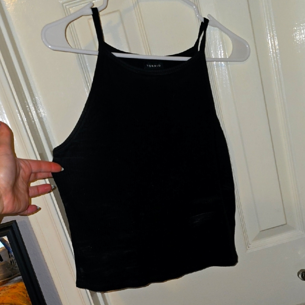 Ribbed Cropped Tank